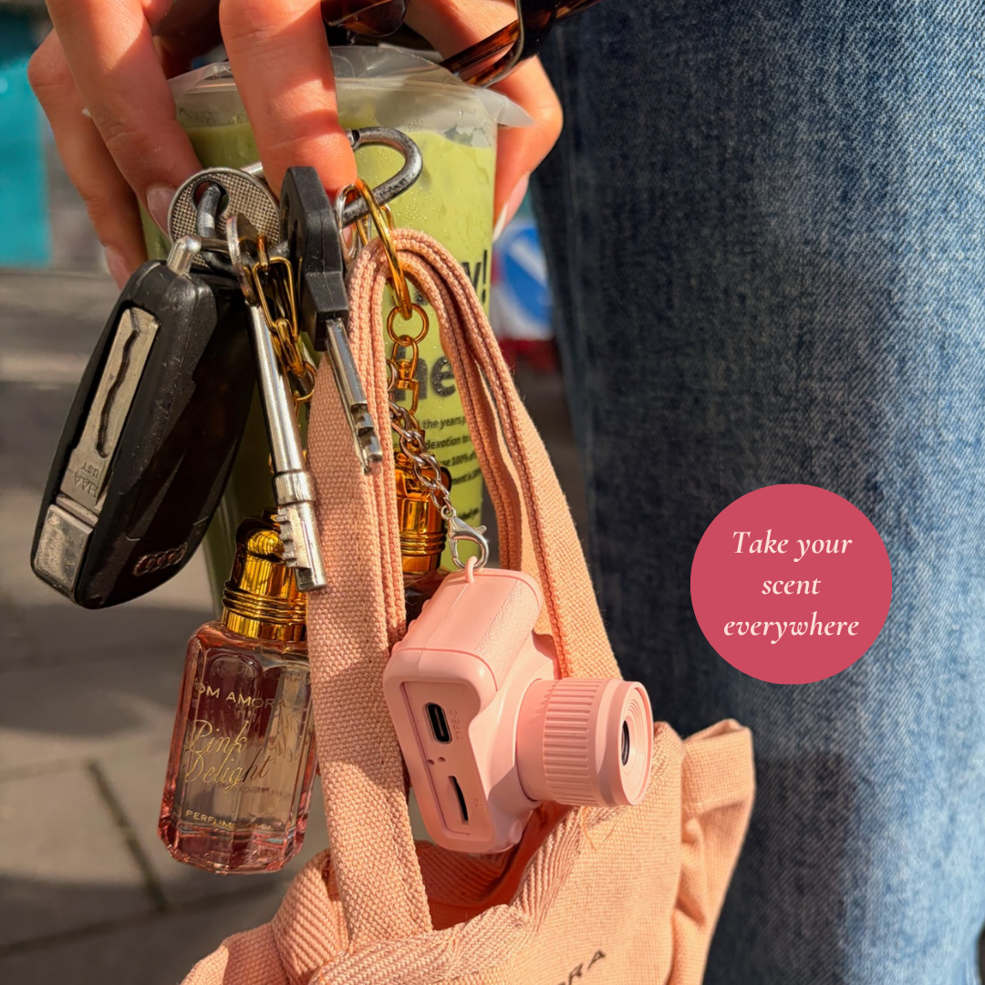 Pink Delight (Camera Edition) | Keychain Perfume Oil 12ML