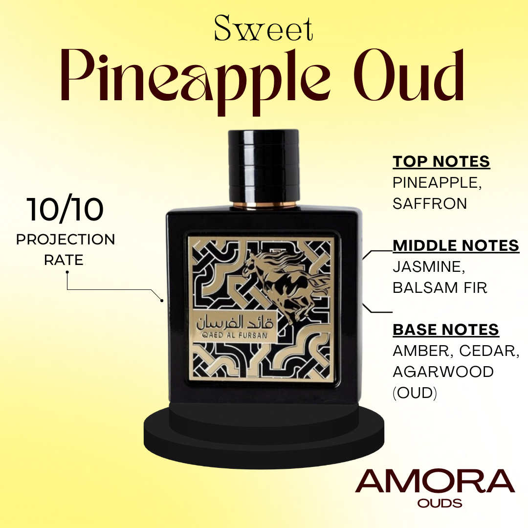 Qaed Al Fursan 100ML (Limited) | Pineapple | Oud | Woody