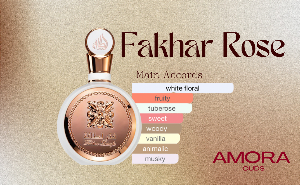 Fakhar Rose 100ML - From Amora